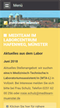 Mobile Screenshot of mediteam-muenster.de